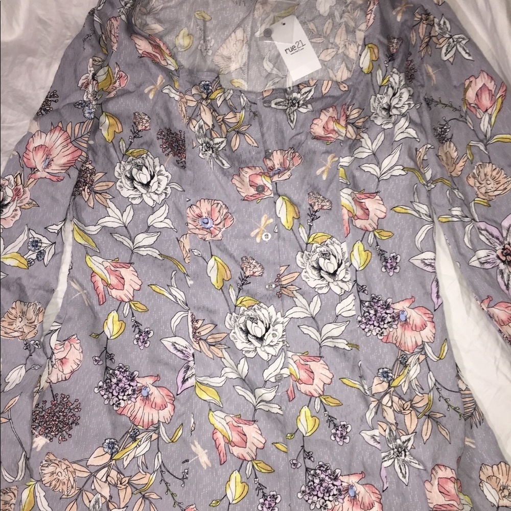 Rue 21 Floral Romper